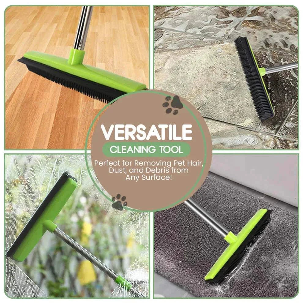 SuperSweep Powerful Pet Hair Remover Broom for Carpets Floor Furniture